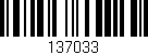 Código de barras (EAN, GTIN, SKU, ISBN): '137033'