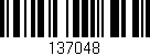 Código de barras (EAN, GTIN, SKU, ISBN): '137048'