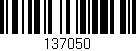 Código de barras (EAN, GTIN, SKU, ISBN): '137050'