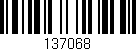 Código de barras (EAN, GTIN, SKU, ISBN): '137068'