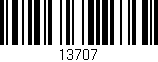Código de barras (EAN, GTIN, SKU, ISBN): '13707'