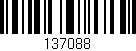 Código de barras (EAN, GTIN, SKU, ISBN): '137088'