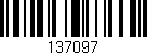 Código de barras (EAN, GTIN, SKU, ISBN): '137097'