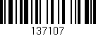 Código de barras (EAN, GTIN, SKU, ISBN): '137107'
