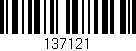Código de barras (EAN, GTIN, SKU, ISBN): '137121'