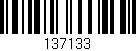 Código de barras (EAN, GTIN, SKU, ISBN): '137133'