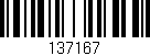 Código de barras (EAN, GTIN, SKU, ISBN): '137167'