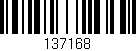 Código de barras (EAN, GTIN, SKU, ISBN): '137168'
