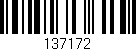 Código de barras (EAN, GTIN, SKU, ISBN): '137172'