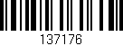 Código de barras (EAN, GTIN, SKU, ISBN): '137176'