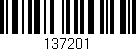 Código de barras (EAN, GTIN, SKU, ISBN): '137201'