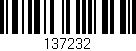 Código de barras (EAN, GTIN, SKU, ISBN): '137232'