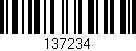 Código de barras (EAN, GTIN, SKU, ISBN): '137234'