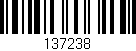 Código de barras (EAN, GTIN, SKU, ISBN): '137238'