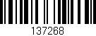 Código de barras (EAN, GTIN, SKU, ISBN): '137268'