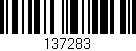 Código de barras (EAN, GTIN, SKU, ISBN): '137283'