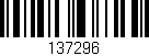 Código de barras (EAN, GTIN, SKU, ISBN): '137296'
