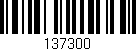 Código de barras (EAN, GTIN, SKU, ISBN): '137300'