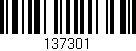 Código de barras (EAN, GTIN, SKU, ISBN): '137301'