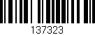Código de barras (EAN, GTIN, SKU, ISBN): '137323'