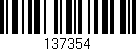 Código de barras (EAN, GTIN, SKU, ISBN): '137354'