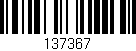 Código de barras (EAN, GTIN, SKU, ISBN): '137367'
