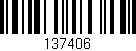 Código de barras (EAN, GTIN, SKU, ISBN): '137406'