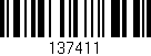Código de barras (EAN, GTIN, SKU, ISBN): '137411'