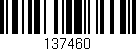 Código de barras (EAN, GTIN, SKU, ISBN): '137460'