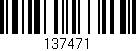 Código de barras (EAN, GTIN, SKU, ISBN): '137471'