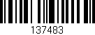 Código de barras (EAN, GTIN, SKU, ISBN): '137483'