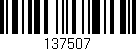 Código de barras (EAN, GTIN, SKU, ISBN): '137507'