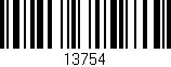 Código de barras (EAN, GTIN, SKU, ISBN): '13754'