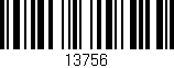Código de barras (EAN, GTIN, SKU, ISBN): '13756'
