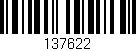Código de barras (EAN, GTIN, SKU, ISBN): '137622'