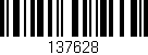 Código de barras (EAN, GTIN, SKU, ISBN): '137628'