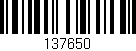 Código de barras (EAN, GTIN, SKU, ISBN): '137650'