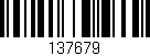 Código de barras (EAN, GTIN, SKU, ISBN): '137679'