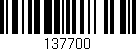 Código de barras (EAN, GTIN, SKU, ISBN): '137700'