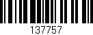 Código de barras (EAN, GTIN, SKU, ISBN): '137757'