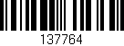 Código de barras (EAN, GTIN, SKU, ISBN): '137764'
