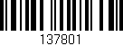 Código de barras (EAN, GTIN, SKU, ISBN): '137801'