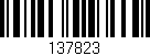 Código de barras (EAN, GTIN, SKU, ISBN): '137823'