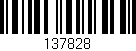 Código de barras (EAN, GTIN, SKU, ISBN): '137828'