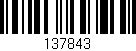Código de barras (EAN, GTIN, SKU, ISBN): '137843'