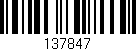 Código de barras (EAN, GTIN, SKU, ISBN): '137847'