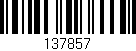 Código de barras (EAN, GTIN, SKU, ISBN): '137857'