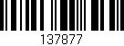 Código de barras (EAN, GTIN, SKU, ISBN): '137877'