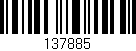 Código de barras (EAN, GTIN, SKU, ISBN): '137885'