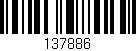 Código de barras (EAN, GTIN, SKU, ISBN): '137886'